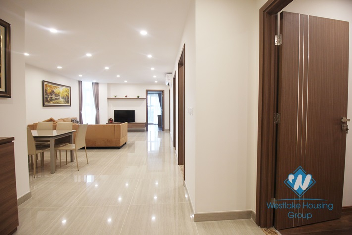 High floor three bedroom apartment in new building Ciputra, Ha Noi